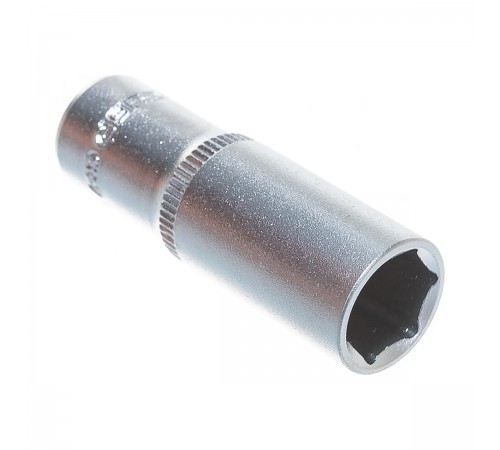 ЗУБР 1/4", 12 мм, Cr-V сталь, хромированная, торцовая головка 27717-12