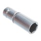 ЗУБР 1/4", 12 мм, Cr-V сталь, хромированная, торцовая головка 27717-12