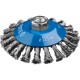 35269-115_z02 Щетка коническая для УШМ ЗУБР ПРОФЕССИОНАЛ,  0,5мм,115ммхМ14