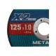 36200-125-1.0_z03 Диск отрезной по металлу ЗУБР X-2 125х1,0х22,23 мм