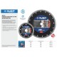 Диск алмазный ЗУБР Профессионал по железобетону, 180 мм, 22,2 мм, 10х2,6мм 36661-180
