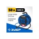 55081-50 Удлинитель на катушке ПВС 315, 50 м, 3500 Вт, 4 гнезда, IP44, ПВС 3х1,5 кв мм, ЗУБР