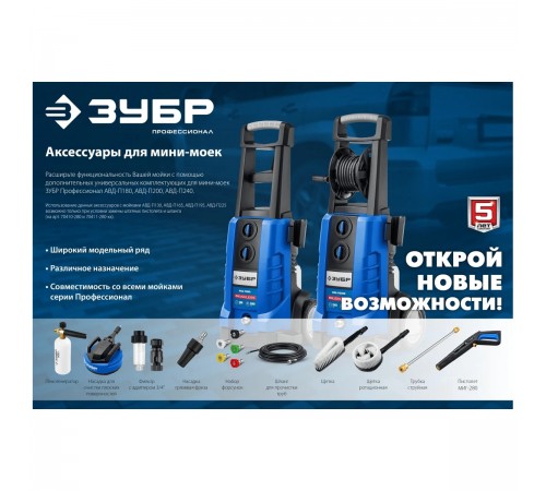 Пеногенератор ЗУБР для минимоек для пистолета МИГ-280 70401-280