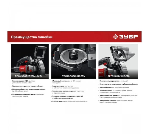 Штроборез ЗУБР ЗШ-30-1205 Т