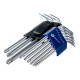 020405-09 Набор ключей угловых КОБАЛЬТ удлиненных 9штук Tamper Torx