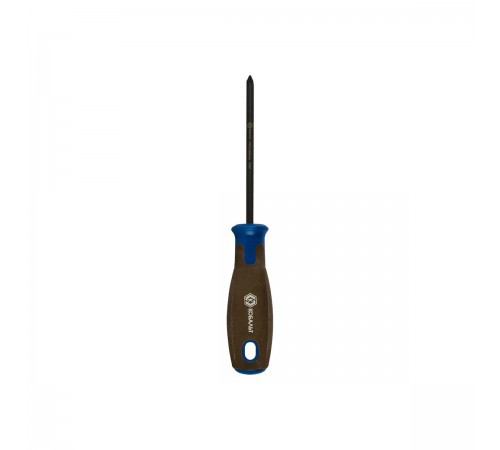 912-144 Отвертка КОБАЛЬТ POLYWOOD PZ-1 х 100мм CR-V древесно-полим.рукоятка, подвес