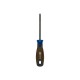 912-144 Отвертка КОБАЛЬТ POLYWOOD PZ-1 х 100мм CR-V древесно-полим.рукоятка, подвес