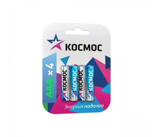 KOCLR034BL Элемент питания Космос LR LR03 BP-4