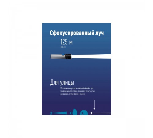 Фонарь аккум. ручной КОСМОС LED 3Вт KOS111Lit