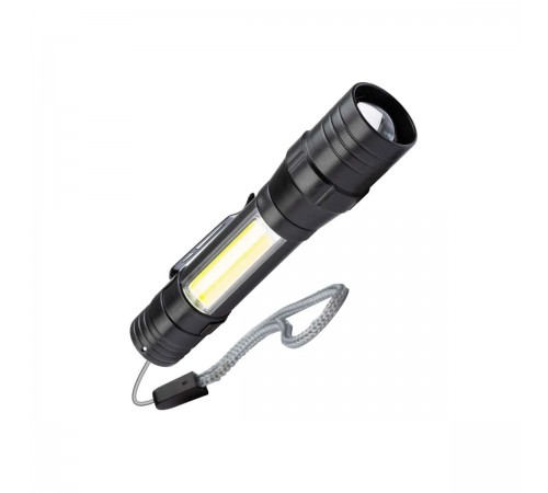 Фонарь аккум. ручной КОСМОС LED 1Вт+COB 5Вт KOS113Lit