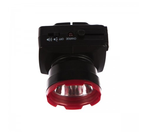 КОСAccuH1WLED Фонарь аккум. налобный КОСМОС H1W LED 1Вт 2 режима аккум. 0.5А.ч. ЗУ 220В