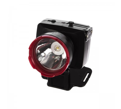 КОСAccuH1WLED Фонарь аккум. налобный КОСМОС H1W LED 1Вт 2 режима аккум. 0.5А.ч. ЗУ 220В