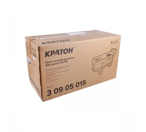 Пушка тепловая дизельная Кратон Жар-пушка D 30-750 арт. 3 09 05 015