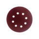 031-525 Круг шлиф. липучка Практика 125мм, P180, 8 отв.