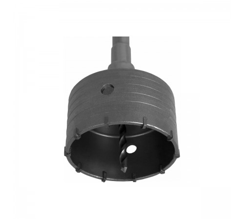 038-852 Коронка твердосплавная ПРАКТИКА SDS-Max ударная 100 мм (1шт.) клипса