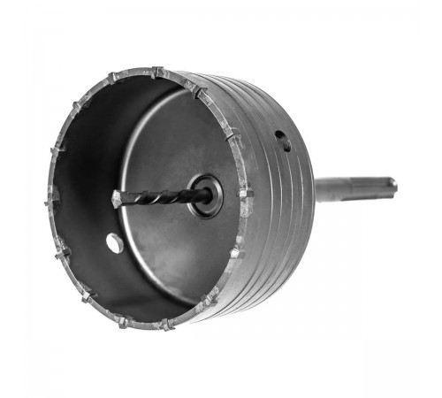 038-869 Коронка твердосплавная ПРАКТИКА SDS-Max ударная 120 мм (1шт.) клипса