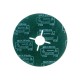 645-433 Круг фибровый гибкий Практика 125мм, P120