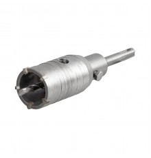 917-927 Коронка твердосплавная ПРАКТИКА SDS- Plus ударная 40 мм (1шт.) клипса