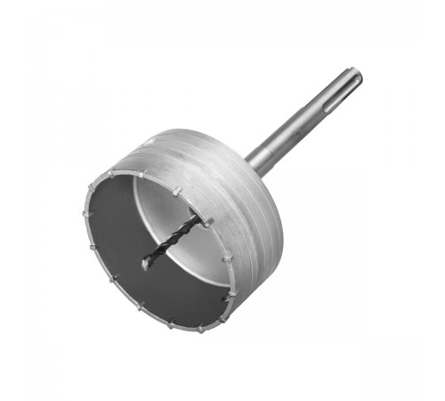 917-958 Коронка твердосплавная ПРАКТИКА SDS-Max ударная 125 мм (1шт.) клипса