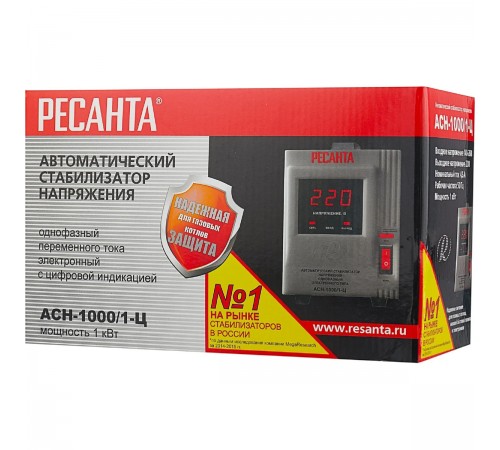 63/6/2 Стабилизатор Ресанта АСН-1000/1-Ц