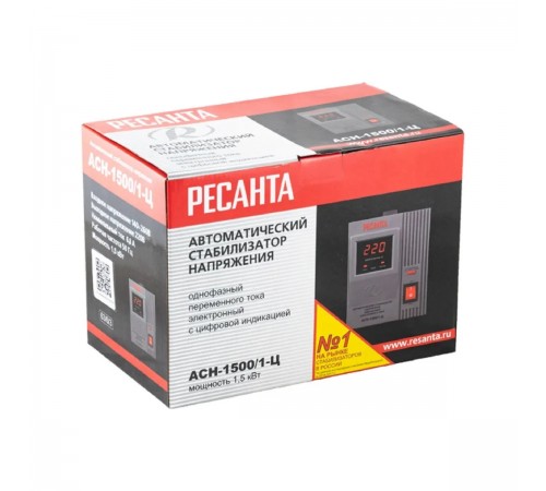 63/6/3 Стабилизатор Ресанта АСН-1500/1-Ц