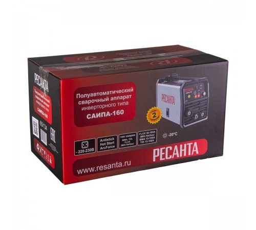Сварочный полуавтомат Ресанта САИПА-160 (MIG/MAG) 65/134