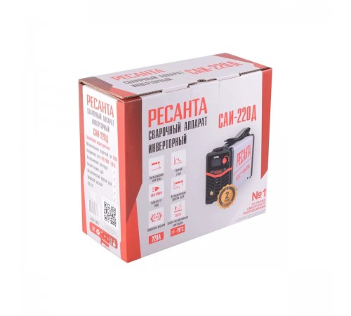 Сварочный аппарат Ресанта инверторный САИ220Д 65/140