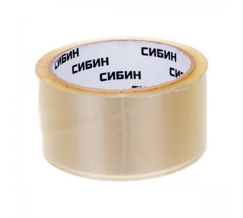 12055-50-50_z02 Клейкая лента СИБИН  48мм х50м, прозрачная
