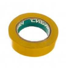 1235-5 Изолента СИБИН желтая, ПВХ, 15мм х 10м