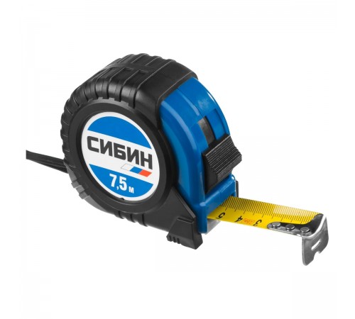 34019-08-25 Рулетка СИБИН 7,5м / 25мм