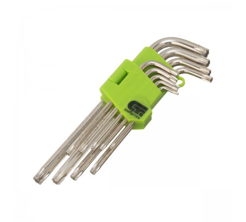 12322 Набор ключей имбусовых Tamper-TORX  TT10-TT50 (9шт)//Сибртех