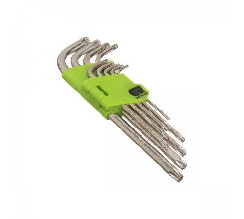 12322 Набор ключей имбусовых Tamper-TORX  TT10-TT50 (9шт)//Сибртех