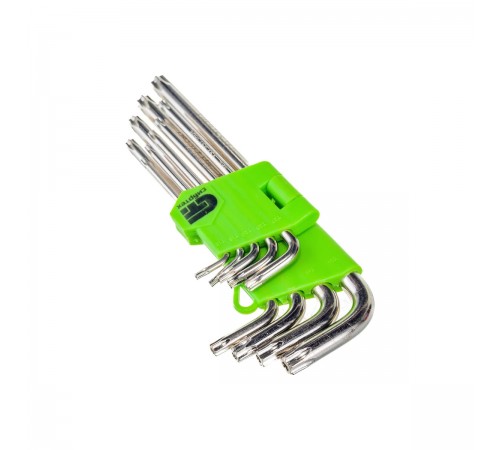 12322 Набор ключей имбусовых Tamper-TORX  TT10-TT50 (9шт)//Сибртех