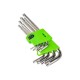 12322 Набор ключей имбусовых Tamper-TORX  TT10-TT50 (9шт)//Сибртех