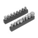13391 Набор инструментов Сибртех 1/2", 1/4", пластиковый кейс, 82 предмета