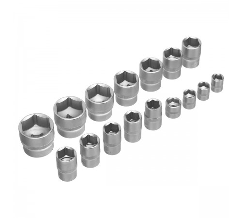 13391 Набор инструментов Сибртех 1/2", 1/4", пластиковый кейс, 82 предмета