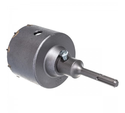 Коронка по бетону в сборе Сибртех, M22 х 80 мм, SDS PLUS/703327