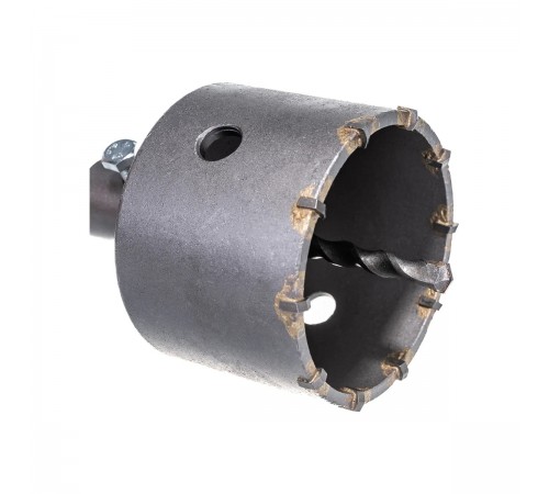 Коронка по бетону в сборе Сибртех, M22 х 80 мм, SDS PLUS/703327