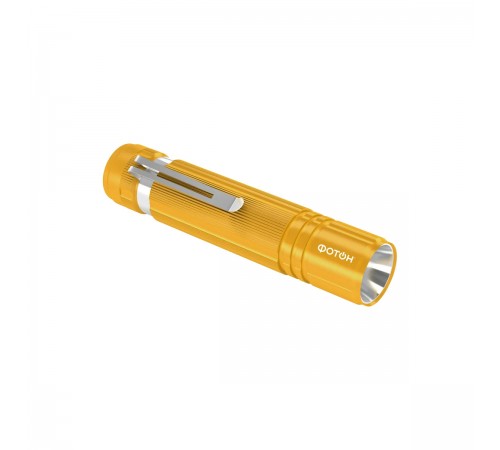 MS-200 Фонарь ручной ФОТОН 0.5W 1*LR6 в комплекте маталл