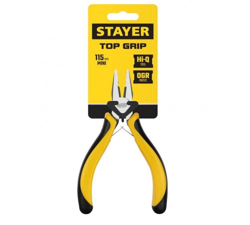 Комбинированные плоскогубцы Stayer TopGrip 2218-0 120мм 2218-0_z02