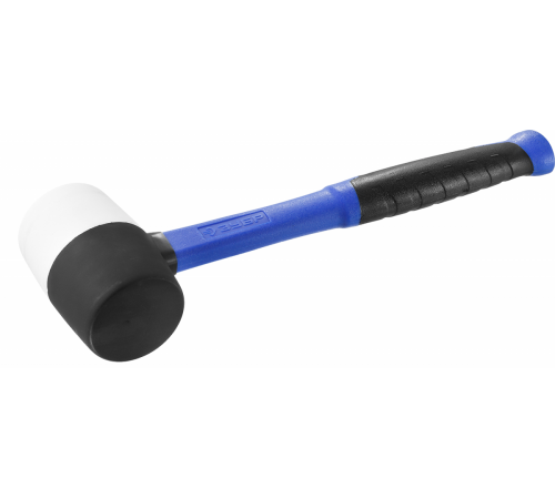 20532-450 Киянка ЗУБР резиновая черно-белая, 450 г