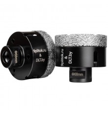 Коронка алмазная для плитки и камня 9plitok&DLT (CERAMIC PRO), 68мм для УШМ 0490