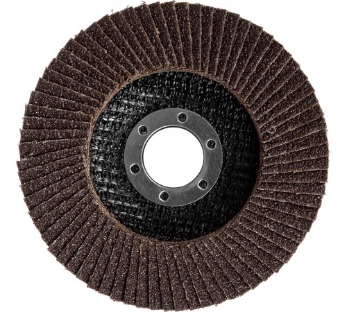 36591-125-80 Круг шлиф. ЗУБР Эксперт лепестковый торцевой, электрокорунд, 125мм, P80