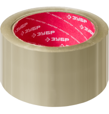 12031-50 Клейкая лента ЗУБР Мастер  48ммх60м, прозрачная