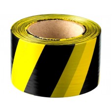 12242-75-200 Сигнальная лента ЗУБР МАСТЕР, черно-желтый цвет, 75мм х 200м