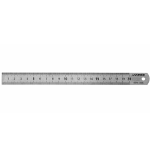 3427-020_z01 Линейка STAYER PROFI нержавеющая, двухсторонняя гравированная шкала, 0,2м