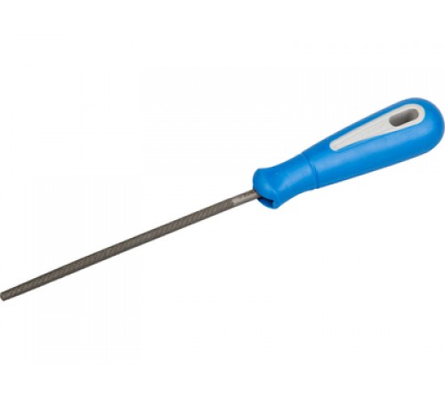 1651-15-2 Напильник ЗУБР Профессионал №2 150мм, круглый, двухкомпонентная рукоятка