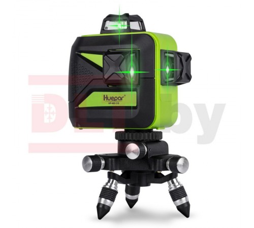 0881 Уровень лазерный Fukuda MW-93T-3-3GX (проф) 3D Huepar 603CG PRO NEW
