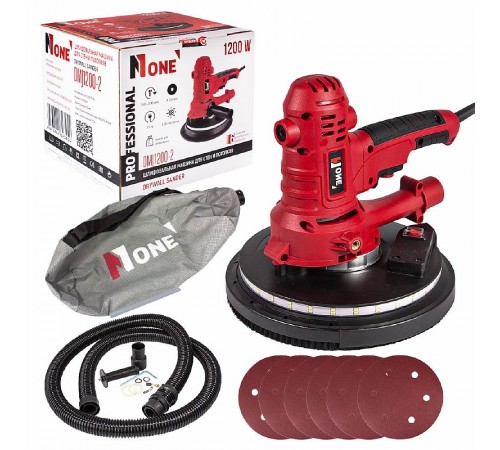 Шлифмашина для стен и потолков NUMBER ONE DMJ1200-2