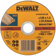 DT 42340Z Диск отрезной DeWalt INDUSTRIAL по металлу 125х1,2х22,2